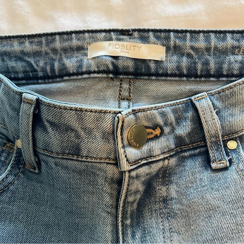 Fidelity Kelli Wide Leg Jeans - Picture 6 of 10